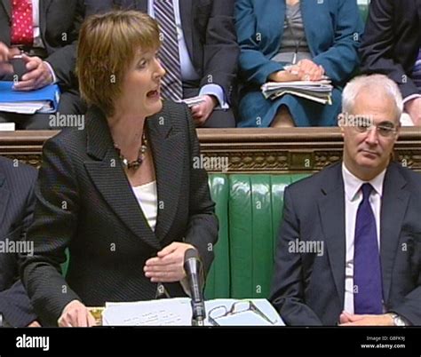 Labour Party Deputy Leader Harriet Harman Speaks During Prime Minister