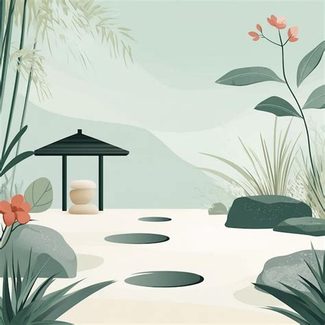 Small Garden Design Calm Atmosphere