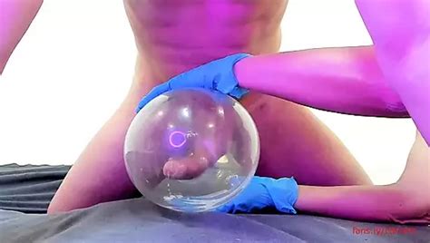 Old Lady Milking Dick With Diy Vagina Balloon Feat TaniaMilf By
