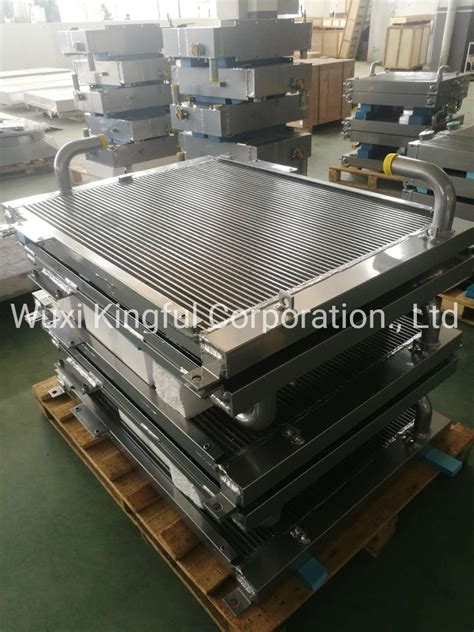 Aluminum Bar Plate Radiator For Loader Consturction Machine China