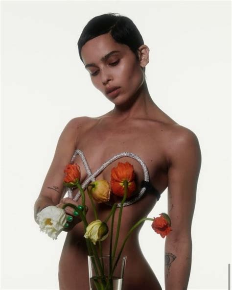 Zoe Kravitz Nude Explicit For Pop Magazine 7 Photos The Fappening