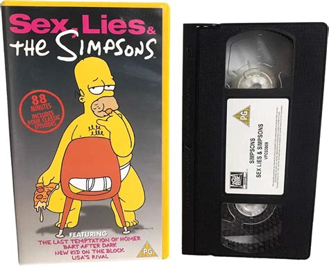 The Simpsons Sex Lies The Simpsons Vhs Matt Groening James L Brooks Sam Simon