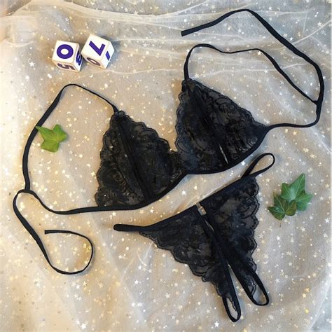 Lingerie Sexy See Through Etsy Canada