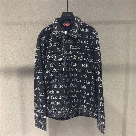 WTB LOOKING FOR SUPREME FUCK DENIM JACKET SIZE Depop