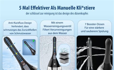 Analdusche Einlauf Darmreinigung Anal Dusche Elektrisch Irrigator Darmsp Lung Mit