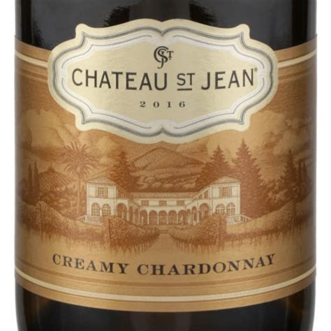 Chateau St Jean Creamy Chardonnay California White Wine Ml Fry