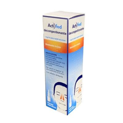 Actifed Decongestionante Spray Nasale Soluzione Ml