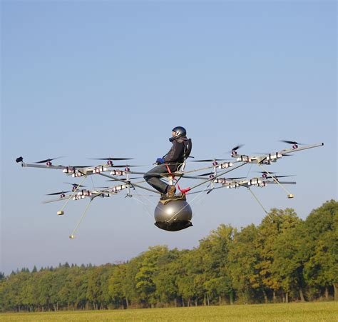 Manned First Flight Writes Aviation History Volocopter