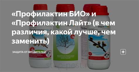 «Профилактин БИО» и «Профилактин Лайт» (в чем различия, какой лучше ...
