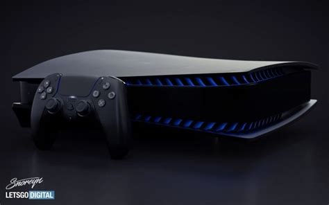 Как выглядит чёрная Sony PlayStation 5. В том числе в сравнении с Xbox ...