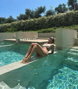BIKINI Alisia Ludwig White Bikini In A Pool In Greece May Phun Org Forum