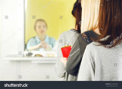 Teller Window Working Cashier Stock Photo 256789078 Shutterstock