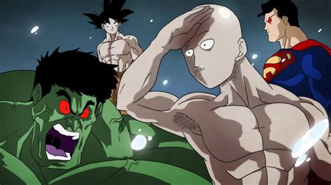 Goku Vs Saitama Part 4 I Fan Animation I One Punch Man And Dbz Youtube