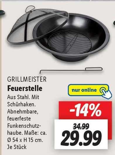 Grillmeister Feuerstelle Angebot Bei Lidl Prospekte De