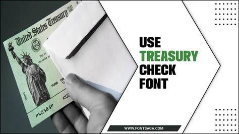 Use Treasury Check Font A Comprehensive Guide