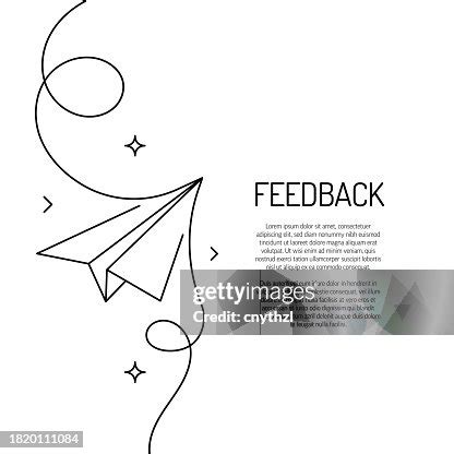 continuous  drawing  feedback icon hand drawn symbol vector