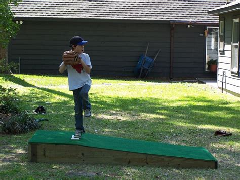 BUILD A PORTABLE PITCHING MOUND Baseball Videos Baseball Scores