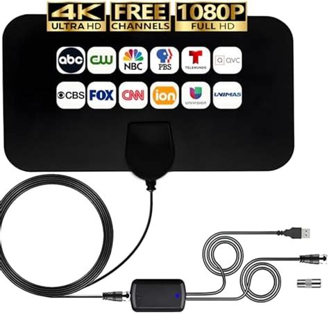 Amplified Hd Tv Antenna Digital Indoor Tv Antenna Mile Long