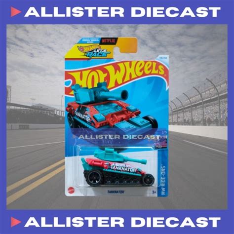 Jual Hot Wheels Tanknator Merah Hijau Hotwheels Tanknator Hijau Merah HW Ride Ons Hot Wheels