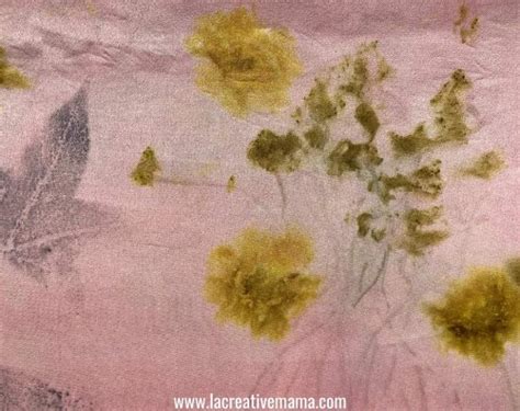 Eco Printing On Fabric Beginners Guide La Creative Mama