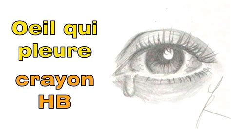 Comment Dessiner Un Il Qui Pleure Facilement Au Crayon Youtube