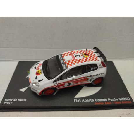 Fiat Grande Punto Abarth S Rally Rusia A Alen Altaya Ixo