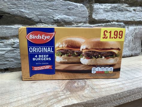 Birds Eye Original 4 Beef Burgers Siop Y Pentre