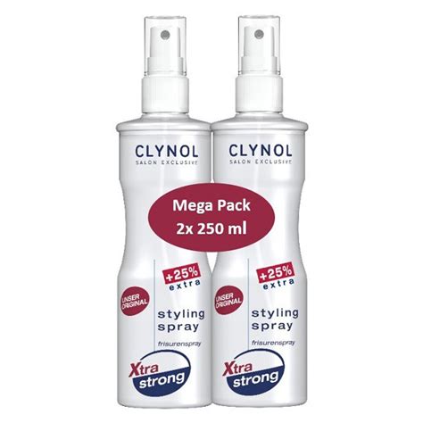 Clynol Styling Spray Xtra Strong X Ml Xxl