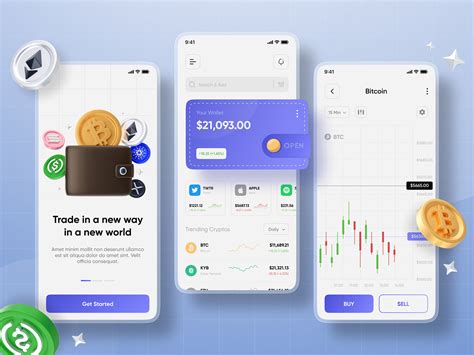 Crypto Trading Mobile App Design on Behance