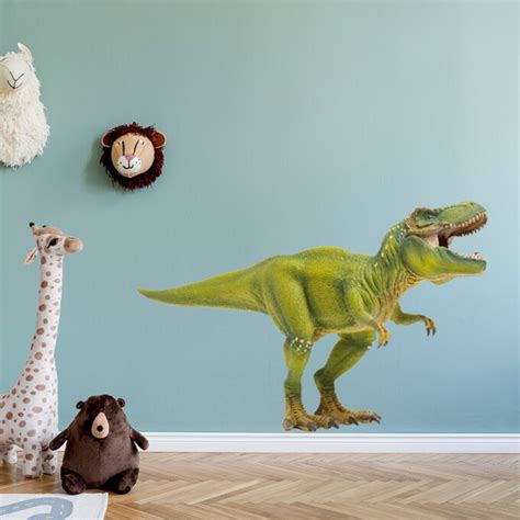 Muursticker Dinosaurus D Effect Met Gebroken Muur V A Bekijken