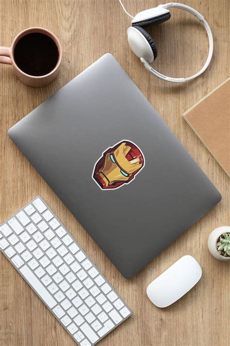 marvel iron man decal avenger fan gift sticker decal iron man iron