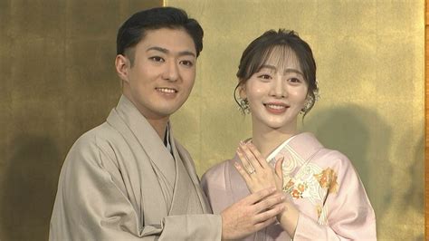 中村橋之助 ♥ 元乃木坂46・能條愛未 】 婚約会見 プロポーズ裏エピソード明かす 母・三田寛子「失敗しても大丈夫」フォローに苦笑い ...
