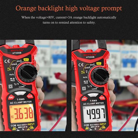 Ac Dc Digitale Stroomtang Huishouden Multimeter Ge Grandado