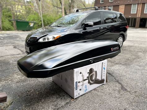 Inno Shadow 16 Rooftop Cargo Box - 13 cu ft - Matte Black Inno Roof Box ...