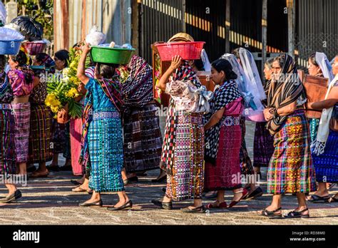 Traditional Mayan Clothing Guatemala High Resolution Stock Photography ...