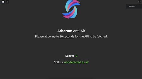 Atherum ─ advanced anti-alternate account system concept - Page 3