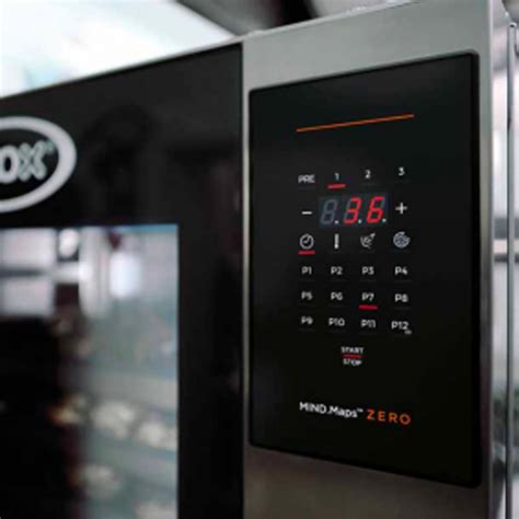 UNOX Cheftop Zero Convection Oven with Humidity 5 Tray 1/1GN 750mm XEVC ...