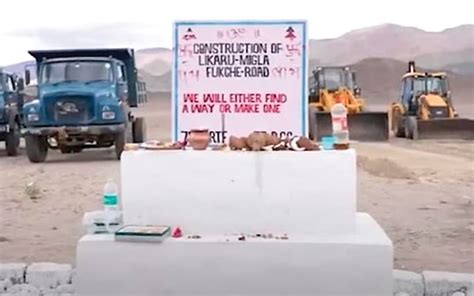 Bro Starts Work On Worlds Highest Motorable Road In Ladakh Greater