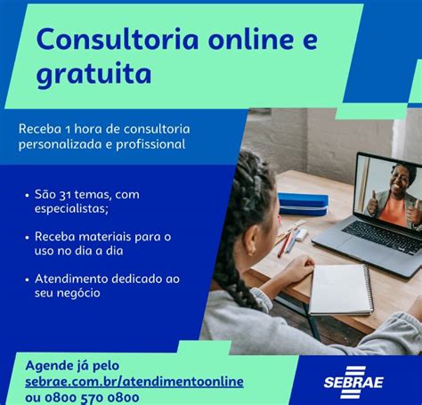 Sebrae Oferece Consultorias Gratuitas Aos Empreendedores Cleber