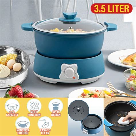 Zenithville L Multifunctional Electric Hot Pot Periuk Masak Elektrik Pelbagai Guna