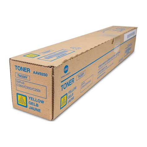 Konica Minolta TN328Y Yellow Original Toner Cartridge