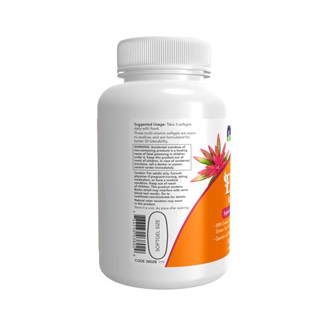 EVE Multivitaminas e Minerais 90 Cápsulas Now - Peixe Verde