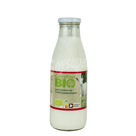 Carrefour Bio Leche entera de cabra pasteurizada ecológica Carrefour