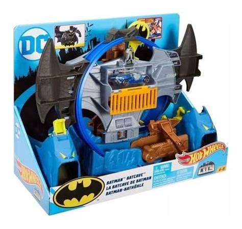 Pista Hot Wheels Batman Batcave Brinquedo para Bebês Mattel Usado 78377700 enjoei