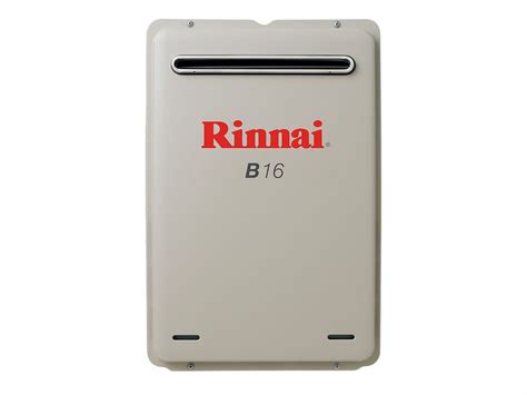 Rinnai Builders B Natural Gas Degree Continuous Flow Hot Water System BUCKENARA