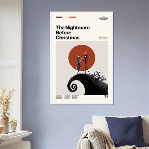 The Nightmare Before Christmas Poster The Nightmare Before Christmas