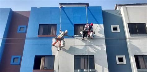 Acabados Tarrajeo Pintura De Edificios Y Condominios Andamios