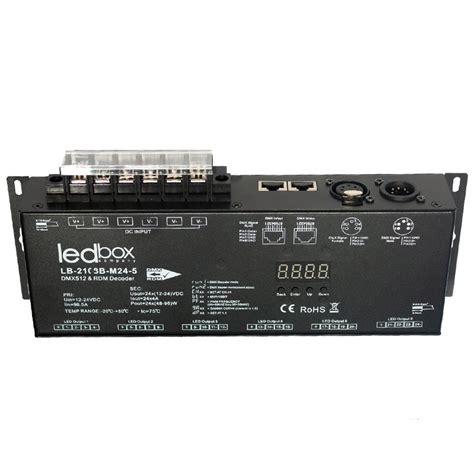 Driver De Led Dmx Pwm X A Ledbox Ledbox Company