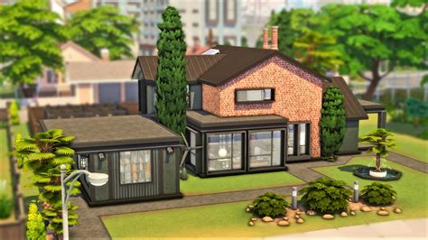 The Sims 4 Modern Industrial Home