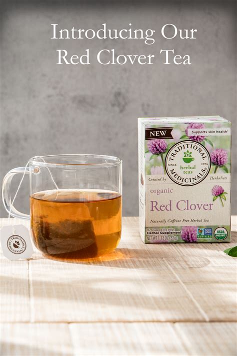 Introducing Our Red Clover Tea Traditional Medicinals Red Clover